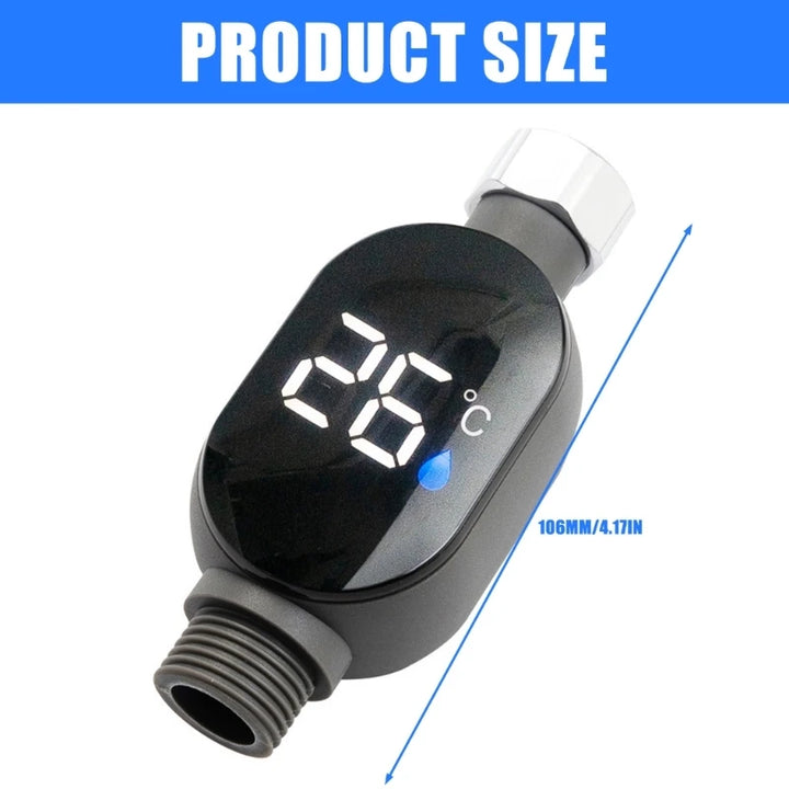 Shower Head Thermometer – Essential Bath Tool for Infant Skin Protection