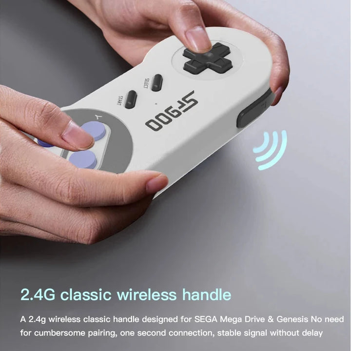 SF900 Retro Console – HDMI Plug & Play with 5000 Games & Wireless Controllers
