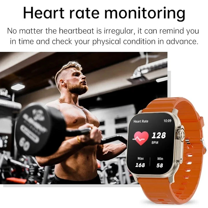 T900 Ultra 2 Pro Smartwatch – 49mm Display, Bluetooth Calls & NFC
