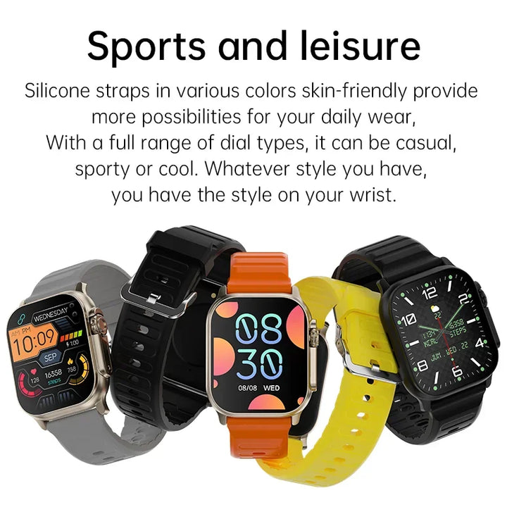 T900 Ultra 2 Pro Smartwatch – 49mm Display, Bluetooth Calls & NFC