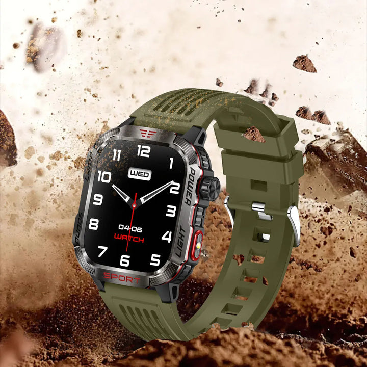 Men´s pro smartwatch-waterproof design with fitness & cal features