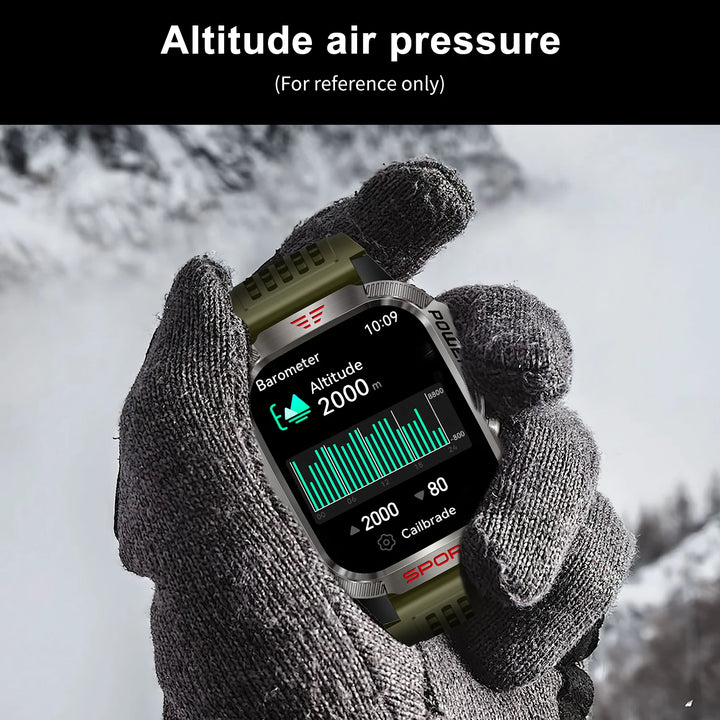 Men´s pro smartwatch-waterproof design with fitness & cal features