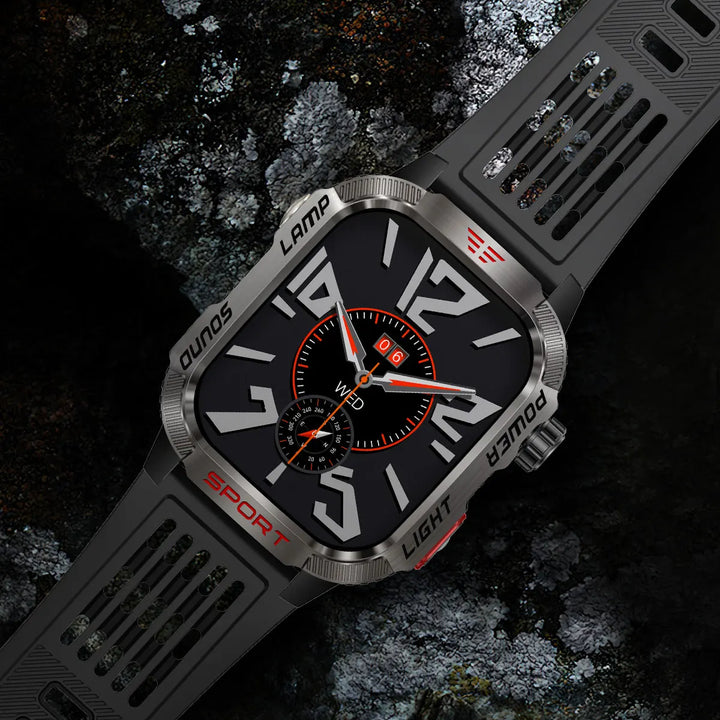 Men´s pro smartwatch-waterproof design with fitness & cal features