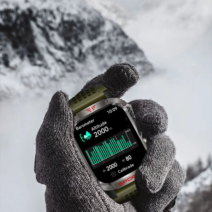 Men´s pro smartwatch-waterproof design with fitness & cal features