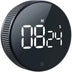 Magnetic Digital Timer – LED Display with Rotary Control for Cooking & Work