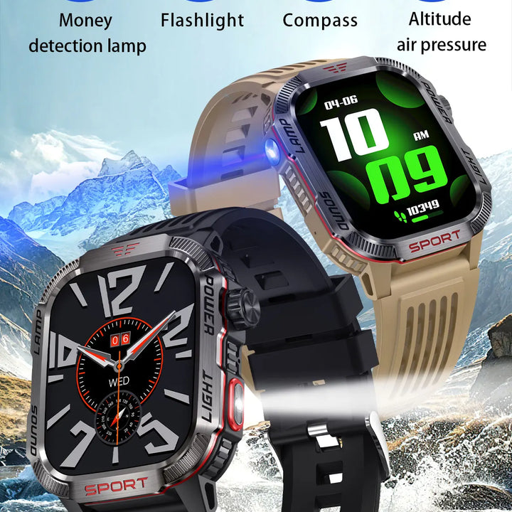 Men´s pro smartwatch-waterproof design with fitness & cal features