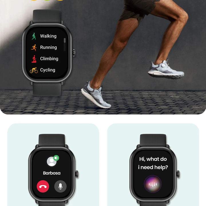 Zeblaze GTS 3 Pro – Smartwatch with AMOLED Screen & Health Monitor