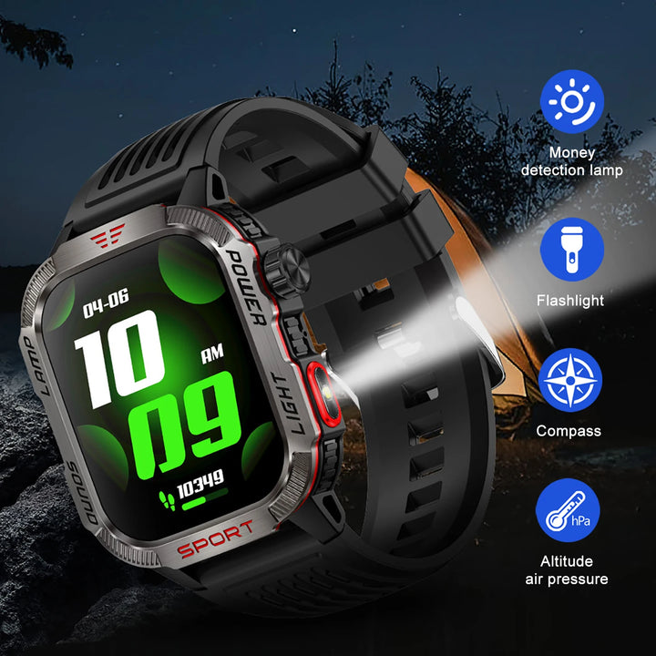 Men´s pro smartwatch-waterproof design with fitness & cal features