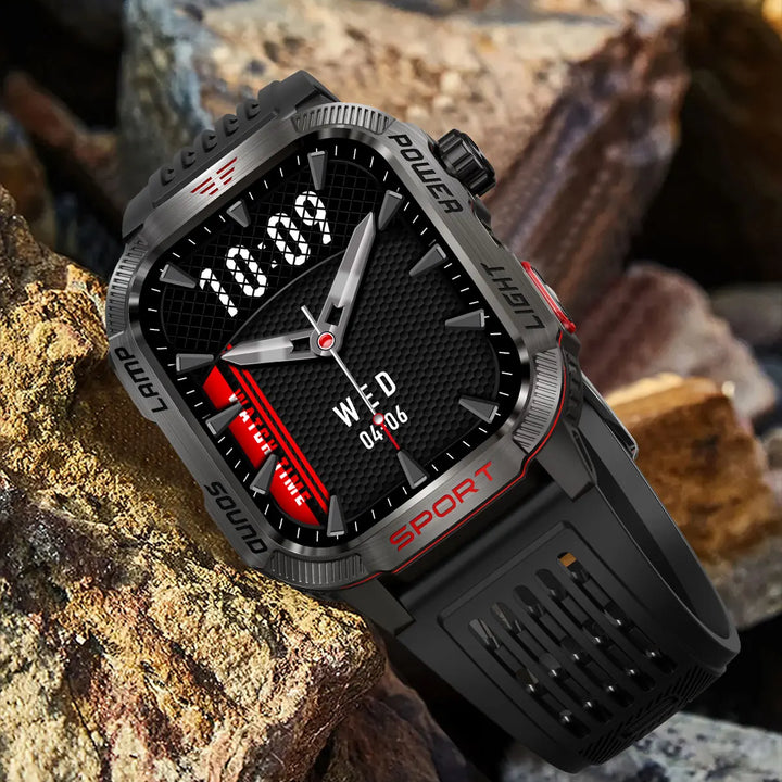 Men´s pro smartwatch-waterproof design with fitness & cal features