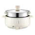 Compact Multi-Cooker – 220V Non-Stick Electric Pot for 1–2 Person Meals