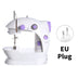 Compact Sewing Machine 202 – With Built-In Light, Cutter & Foot Pedal