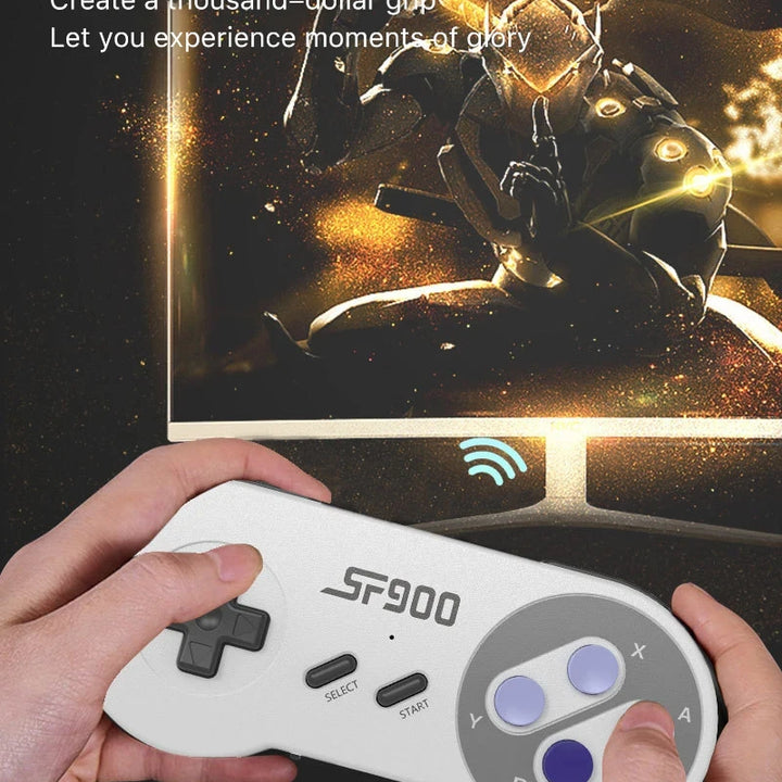 SF900 Retro Console – HDMI Plug & Play with 5000 Games & Wireless Controllers
