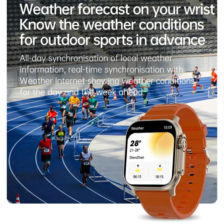 T900 Ultra 2 Pro Smartwatch – 49mm Display, Bluetooth Calls & NFC