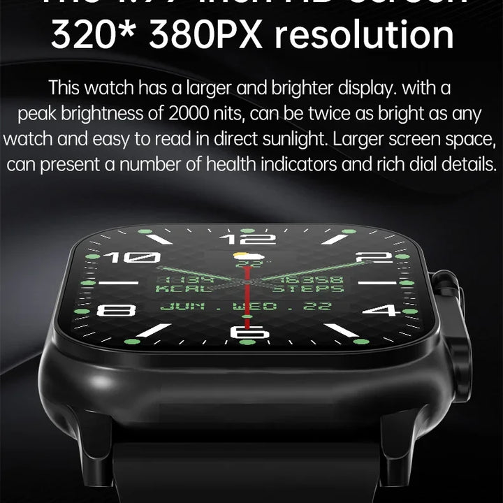 T900 Ultra 2 Pro Smartwatch – 49mm Display, Bluetooth Calls & NFC