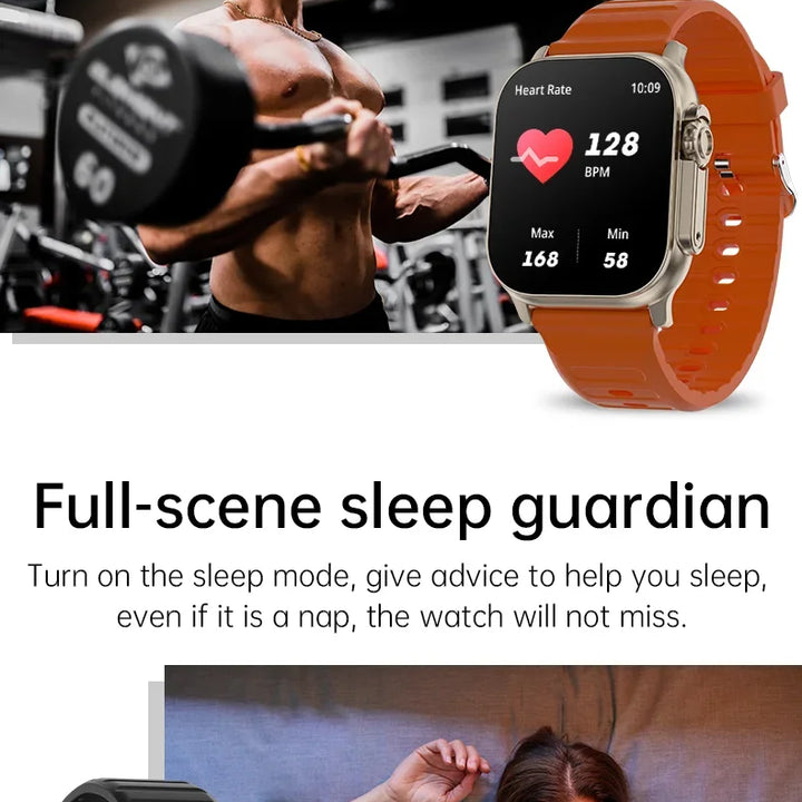 T900 Ultra 2 Pro Smartwatch – 49mm Display, Bluetooth Calls & NFC