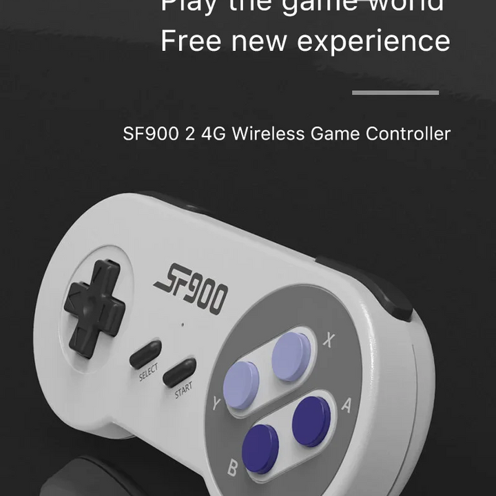 SF900 Retro Console – HDMI Plug & Play with 5000 Games & Wireless Controllers